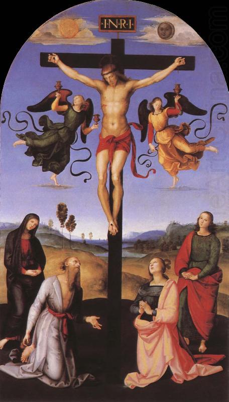RAFFAELLO Sanzio Christ on the cross china oil painting image